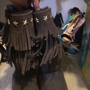 UGG x JIMMY CHOO boots